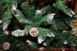 Yorbay Weihnachtsbaum - Zweige mit Kiefernzapfen